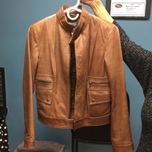 American Living leather jacket